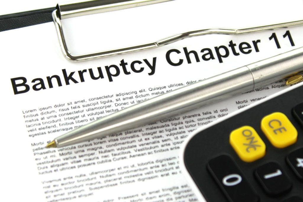 Get paid company files bankruptcy